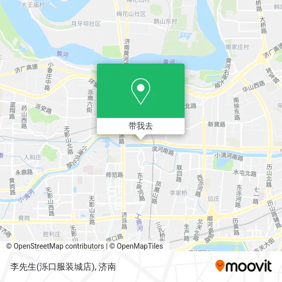 李先生(泺口服装城店)地图