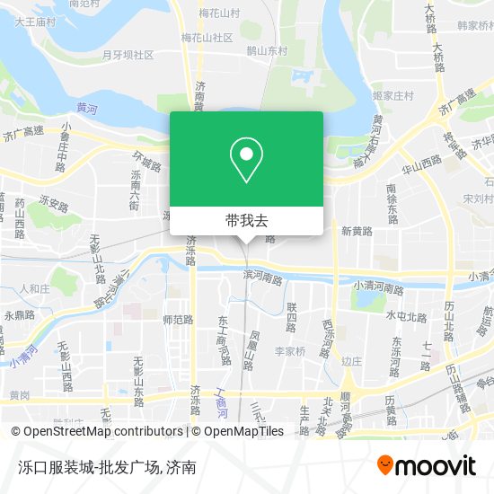 泺口服装城-批发广场地图