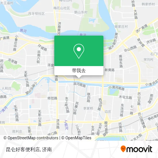 昆仑好客便利店地图