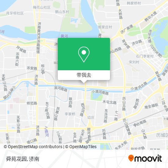 舜苑花园地图