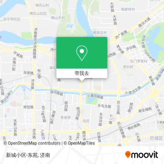 新城小区-东苑地图