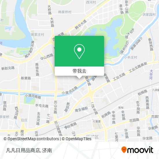 凡凡日用品商店地图