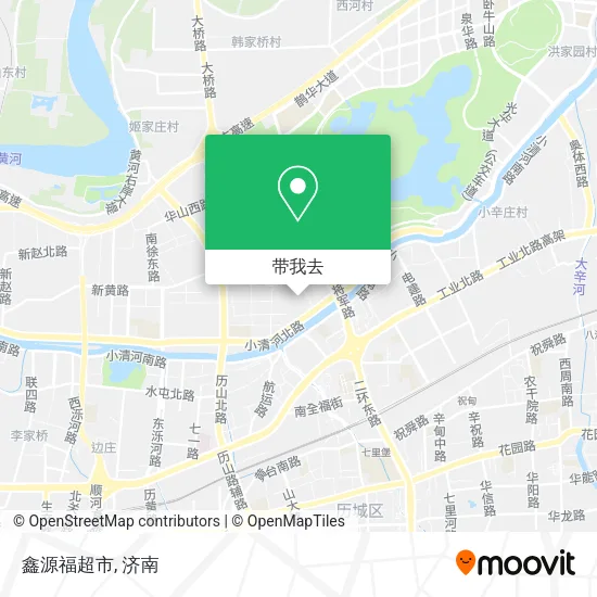 鑫源福超市地图