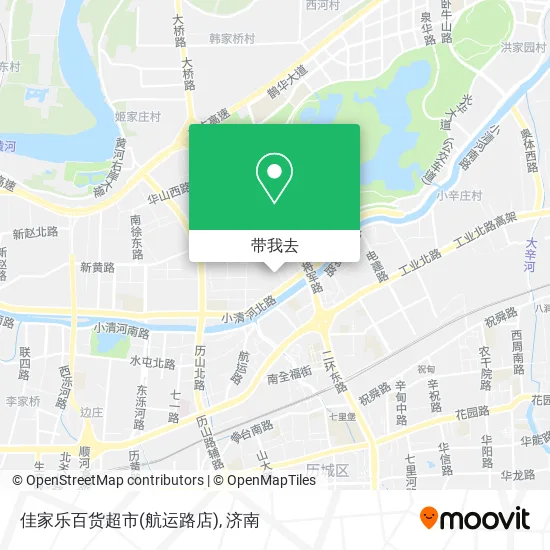 佳家乐百货超市(航运路店)地图