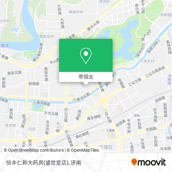 恒丰仁和大药房(盛世堂店)地图