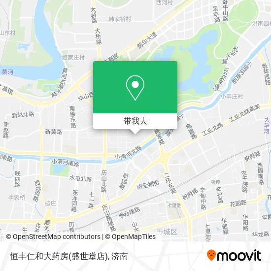恒丰仁和大药房(盛世堂店)地图