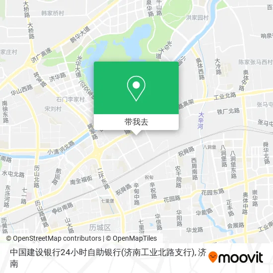 中国建设银行24小时自助银行(济南工业北路支行)地图
