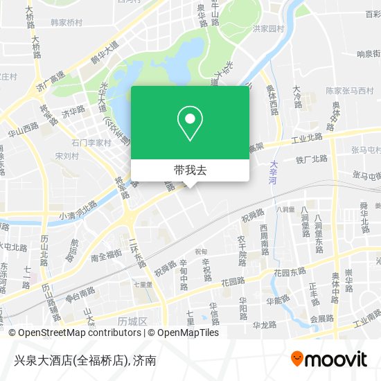 兴泉大酒店(全福桥店)地图