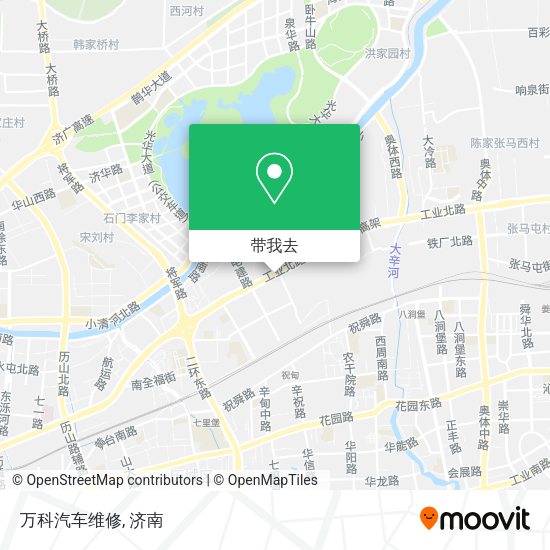 万科汽车维修地图
