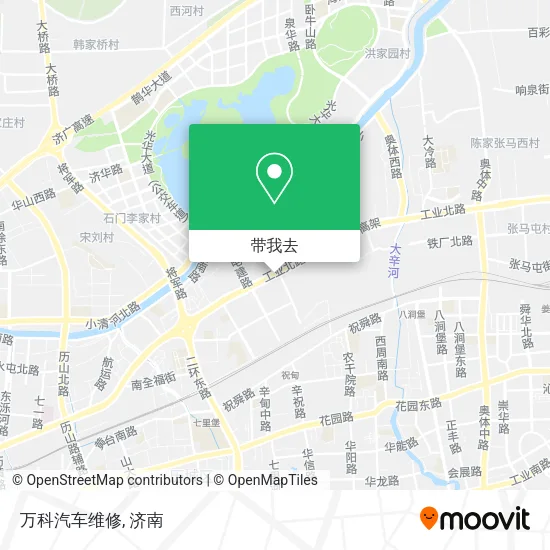 万科汽车维修地图