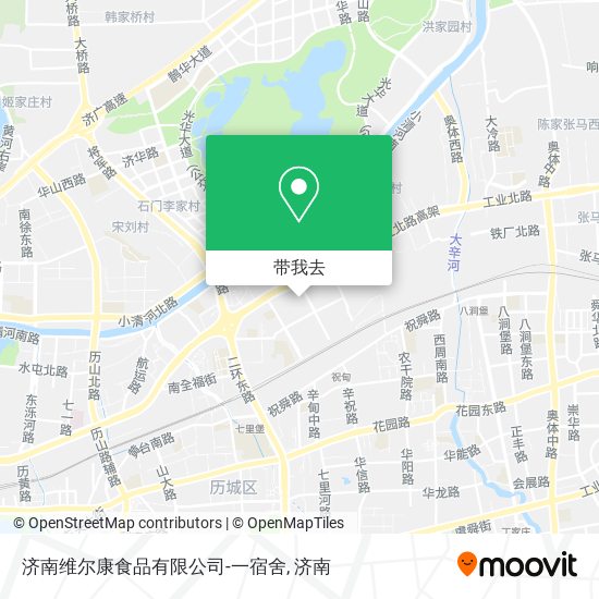 济南维尔康食品有限公司-一宿舍地图