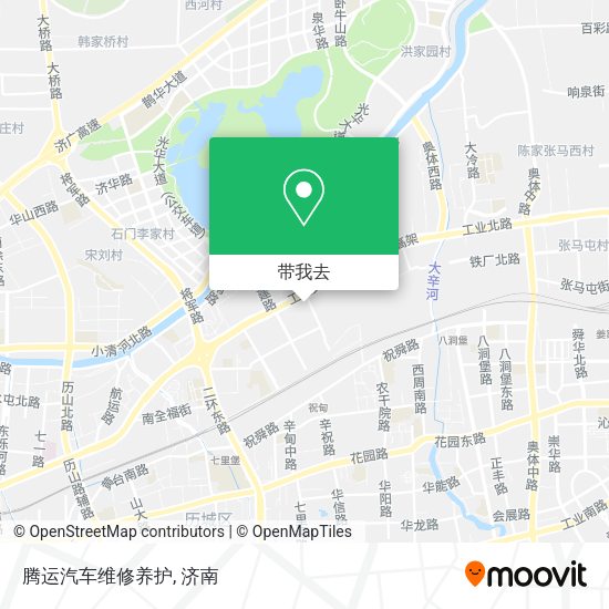 腾运汽车维修养护地图