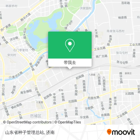 山东省种子管理总站地图