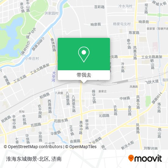 淮海东城御景-北区地图
