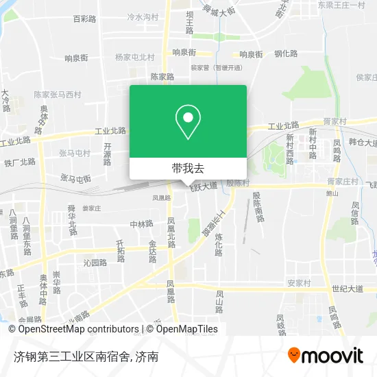 济钢第三工业区南宿舍地图