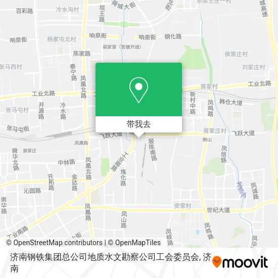 济南钢铁集团总公司地质水文勘察公司工会委员会地图