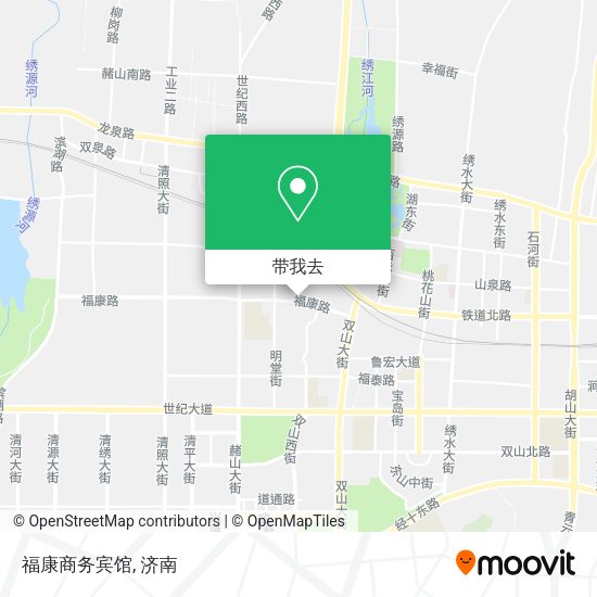 福康商务宾馆地图