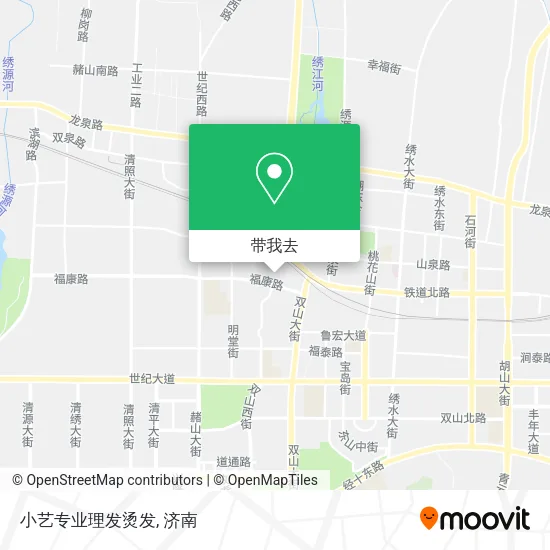 小艺专业理发烫发地图