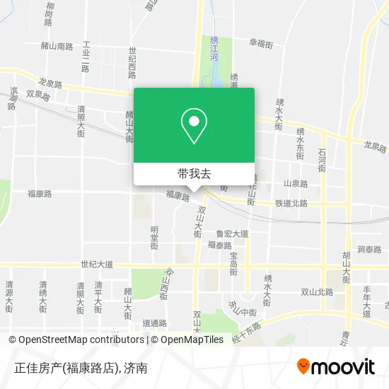正佳房产(福康路店)地图