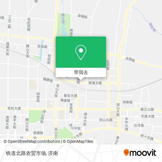 铁道北路农贸市场地图