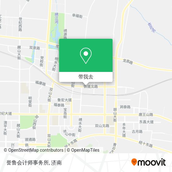 誉鲁会计师事务所地图