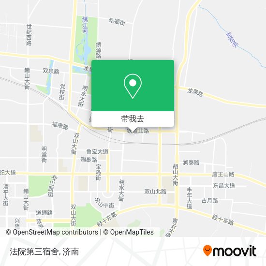 法院第三宿舍地图