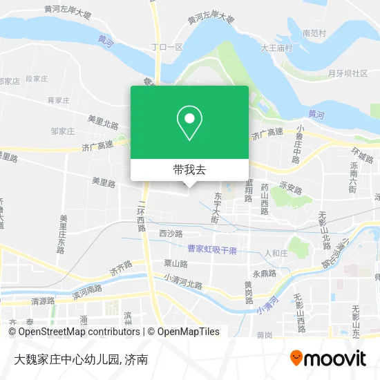 大魏家庄中心幼儿园地图