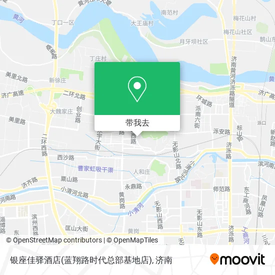 银座佳驿酒店(蓝翔路时代总部基地店)地图