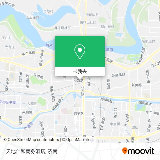 天地仁和商务酒店地图