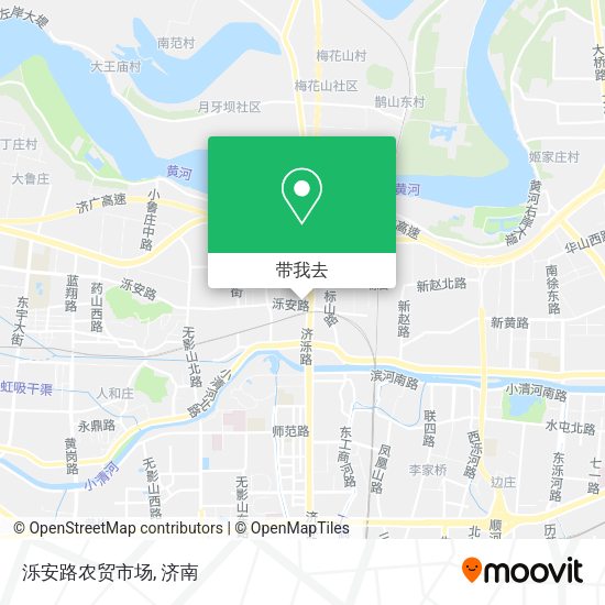 泺安路农贸市场地图