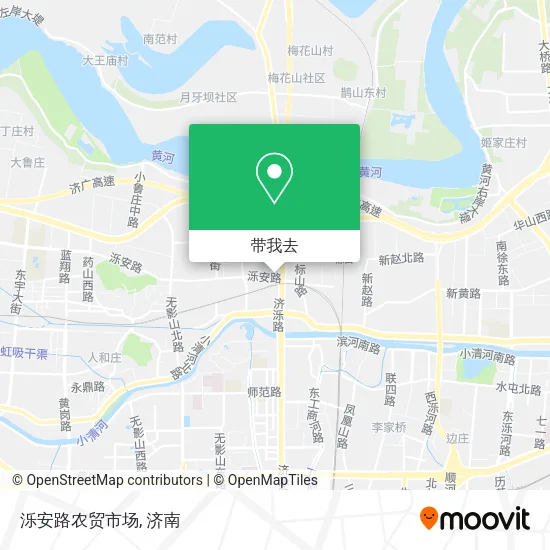泺安路农贸市场地图