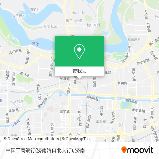中国工商银行(济南洛口北支行)地图