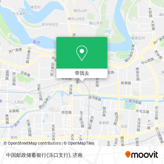 中国邮政储蓄银行(泺口支行)地图