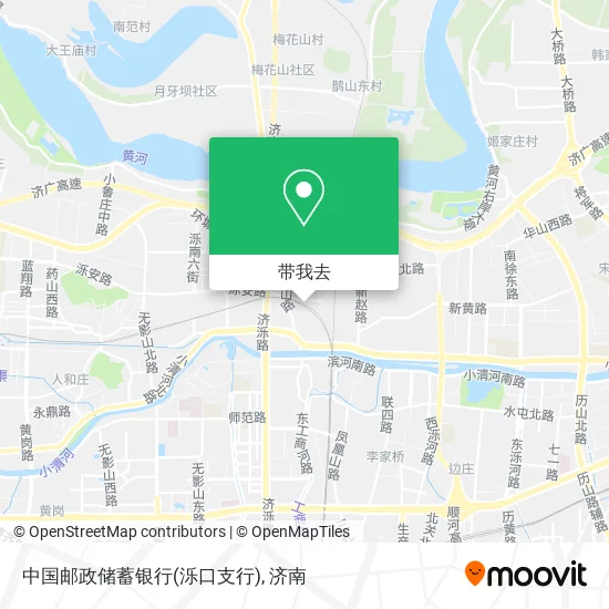 中国邮政储蓄银行(泺口支行)地图