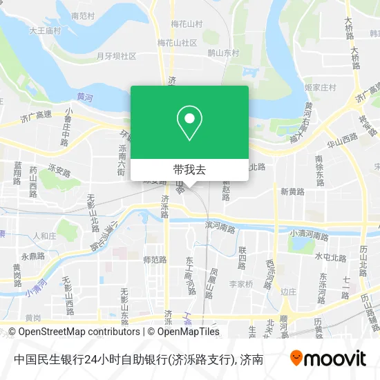 中国民生银行24小时自助银行(济泺路支行)地图