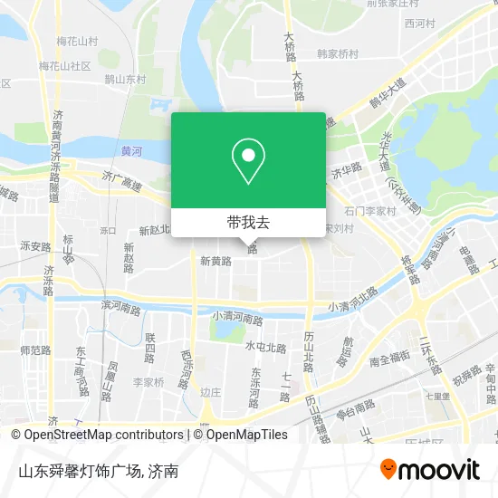 山东舜馨灯饰广场地图