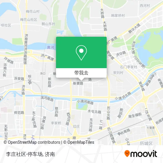 李庄社区-停车场地图