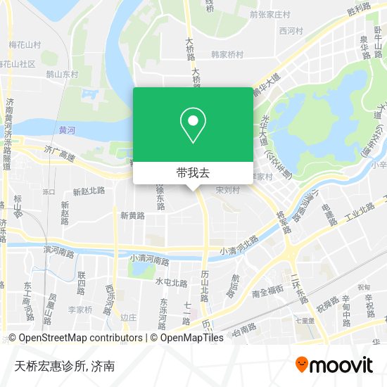 天桥宏惠诊所地图