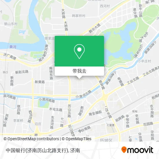 中国银行(济南历山北路支行)地图