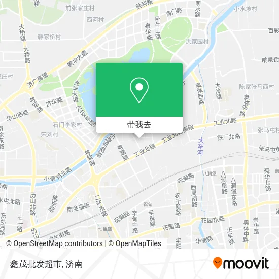 鑫茂批发超市地图