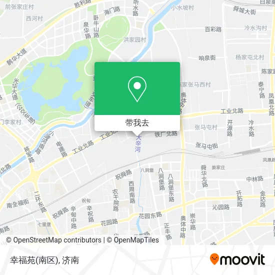 幸福苑(南区)地图