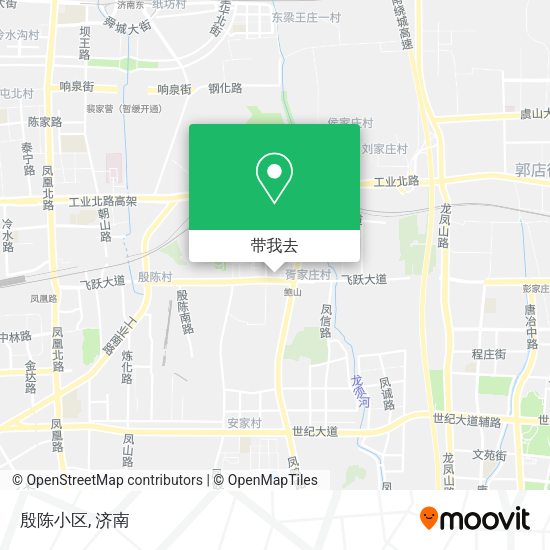 殷陈小区地图