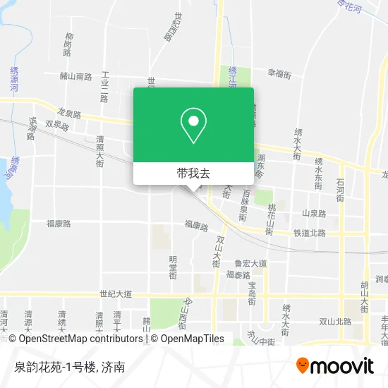 泉韵花苑-1号楼地图