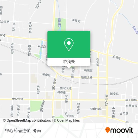 得心药品连锁地图