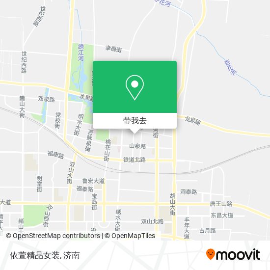 依萱精品女装地图