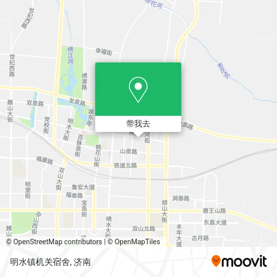 明水镇机关宿舍地图