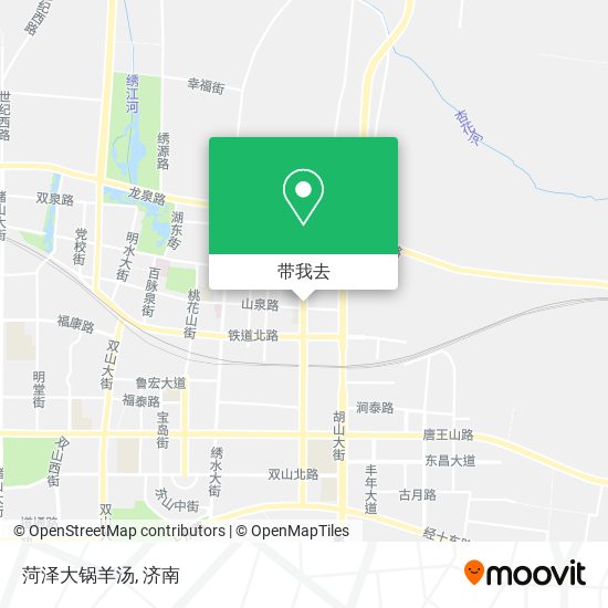 菏泽大锅羊汤地图