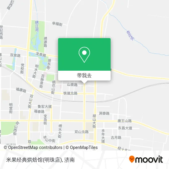 米果经典烘焙馆(明珠店)地图