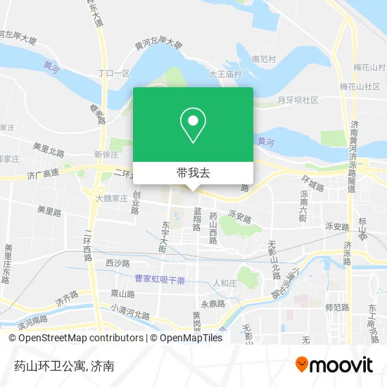 药山环卫公寓地图