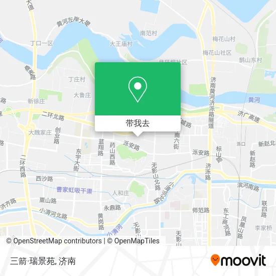 三箭·瑞景苑地图